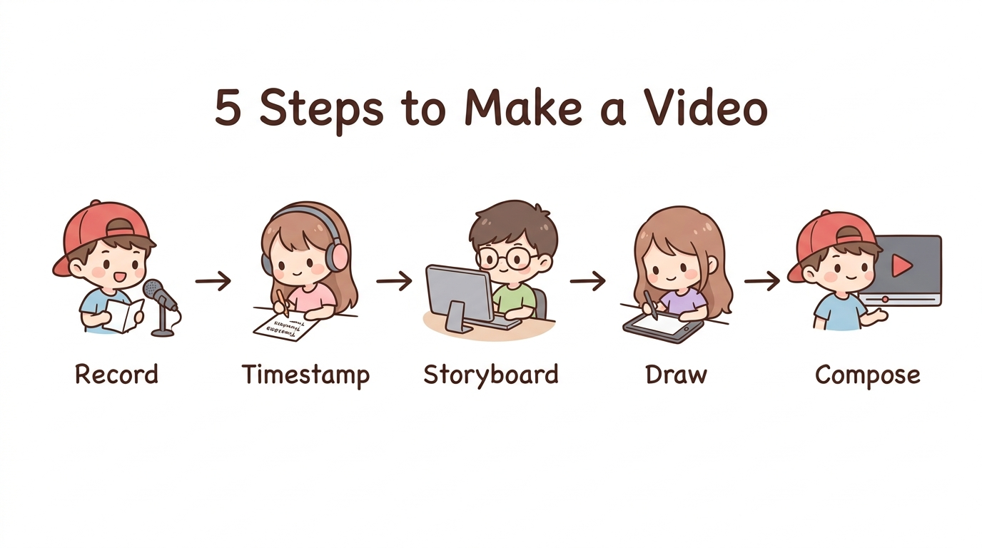 5 Steps to Make a Video
