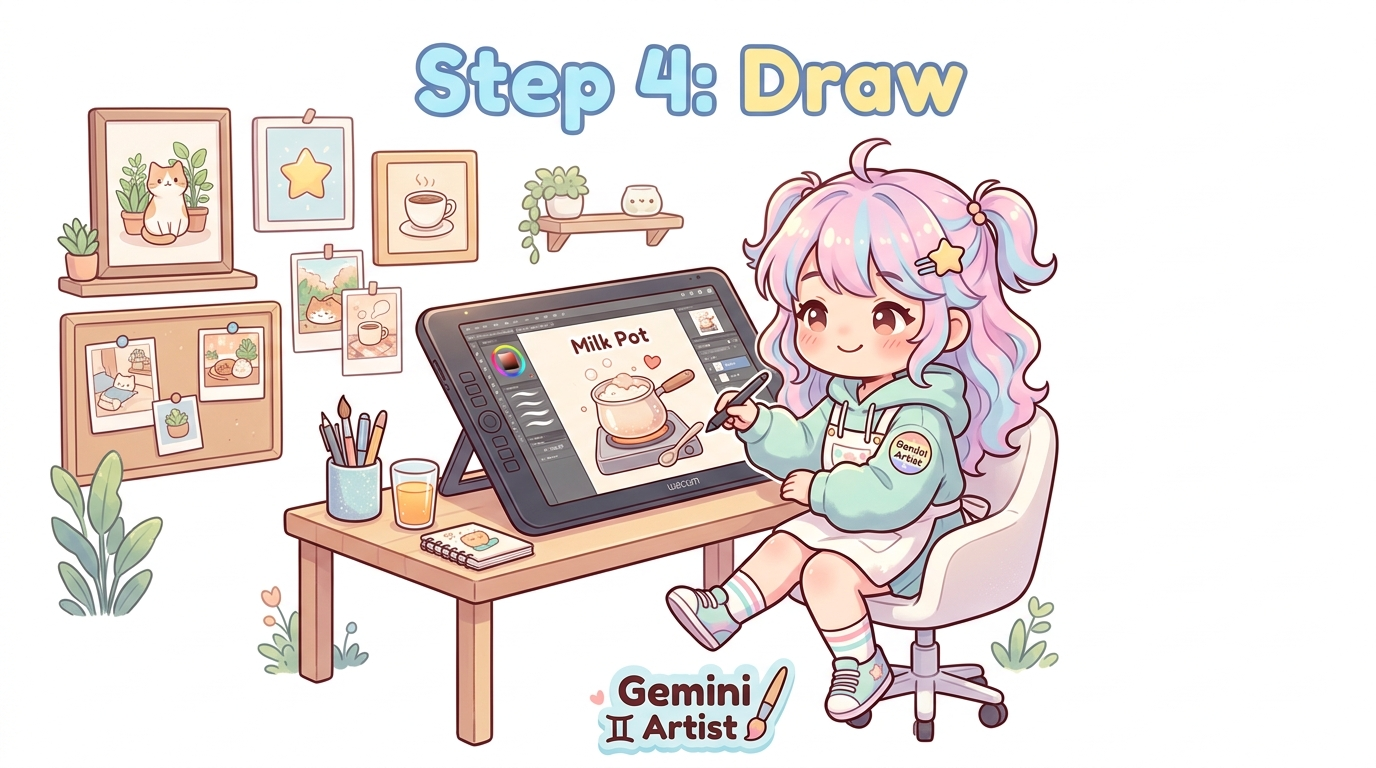 Step 4: Draw